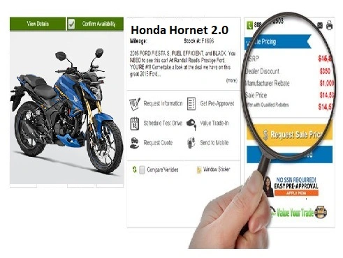 Undersøg motorcykelpriser på internettet